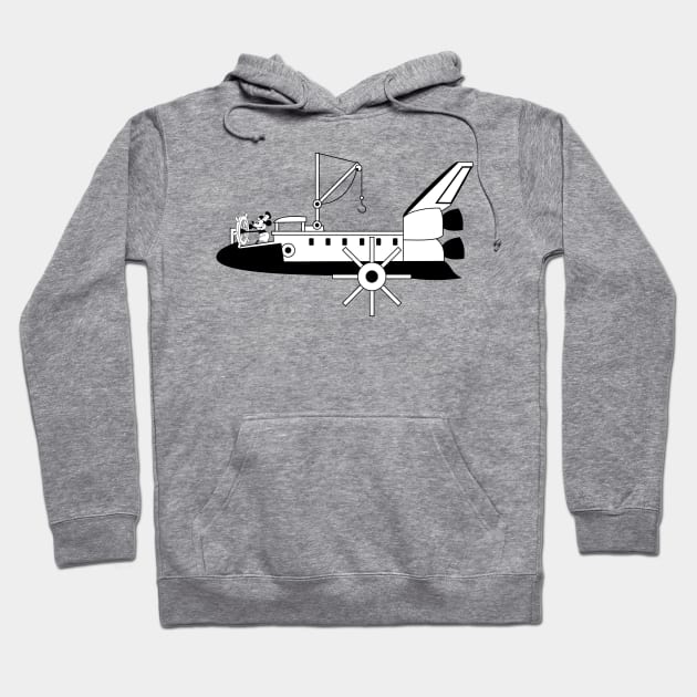 Space Shuttle Willie Hoodie by IORS